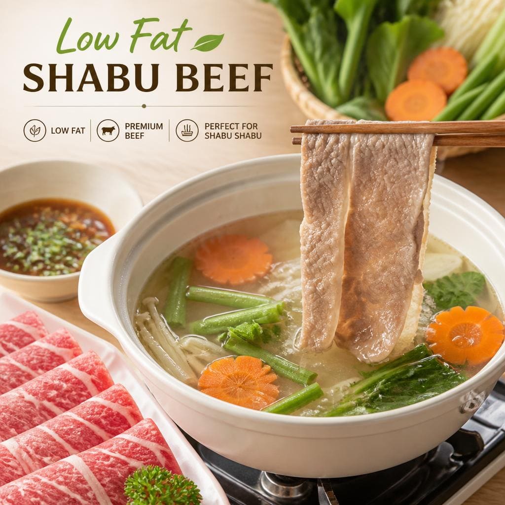 Low Fat Shabu Beef Shaburi
